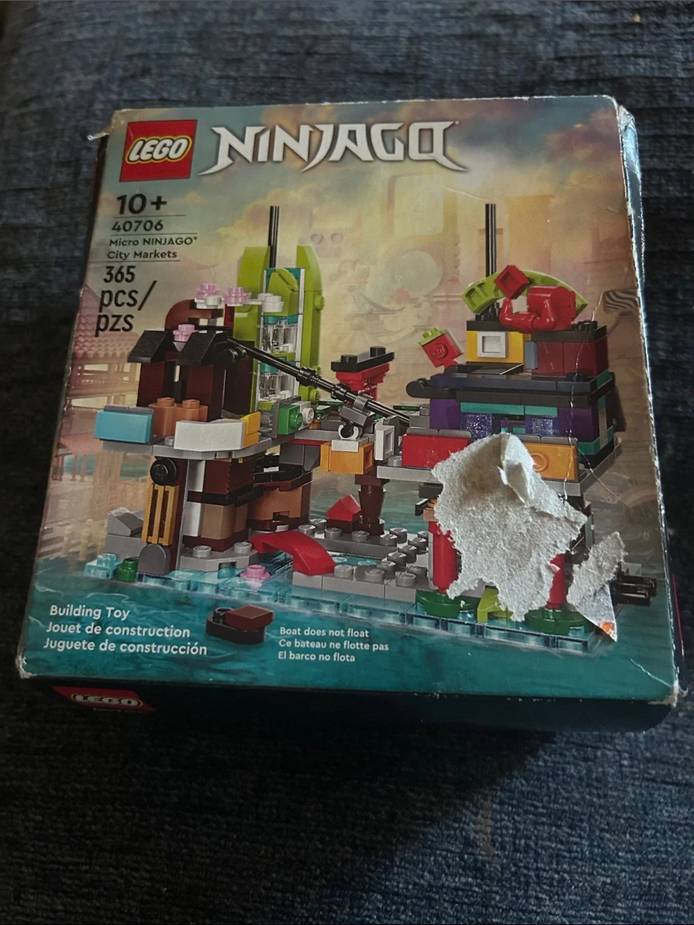 Lego Ninjago micro Ninjago city markets 365 PCS #40706